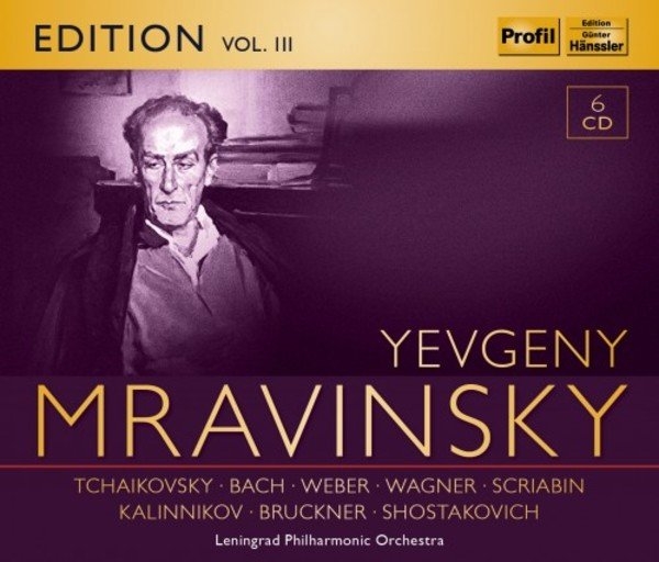 Various - Yevgeny Mravinsky Edition, Vol. 3 ( i gruppen CD hos Bengans Skivbutik AB (3023808)