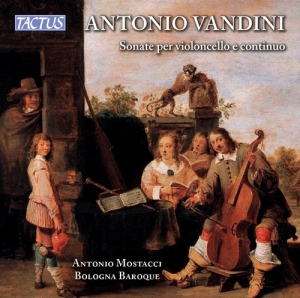 Vandini Antonio - Sonatas For Cello And Continuo i gruppen CD hos Bengans Skivbutik AB (3028599)
