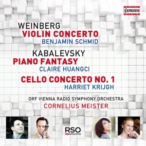 Weinberg Mieczyslaw Kabalevsky D - Russian Concertos i gruppen CD hos Bengans Skivbutik AB (3029855)