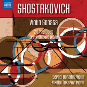 Shostakovich Dmitri - 24 Preludes, Op. 34 (Arr. For Violi i gruppen CD / Klassisk hos Bengans Skivbutik AB (3029876)
