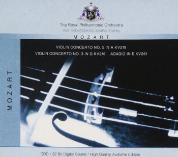 Royal Philharmonic Orchestra - Mozart: Violinkonzerte 5,3 i gruppen CD / Toppselgere hos Bengans Skivbutik AB (3042115)