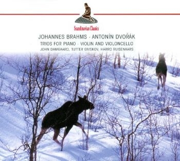 Damgaard John Tutter Givskov Harro - Brahms/Dvorak: Trios For Piano i gruppen CD / Toppselgere hos Bengans Skivbutik AB (3042195)