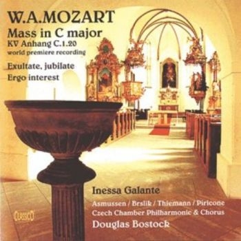 Czech Chamber Philharmonic And Chor - Mozart: Mass In C Major, Exu i gruppen CD / Pop hos Bengans Skivbutik AB (3042251)