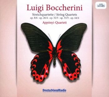 Appónyi-Quartett - Boccherini: Streichquartette i gruppen CD / Pop hos Bengans Skivbutik AB (3042908)
