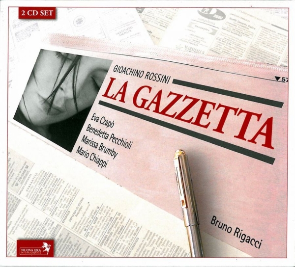 Czapo/Peccioli/Rigacci - Rossini: La Gazzetta i gruppen CD / Toppselgere hos Bengans Skivbutik AB (3043195)