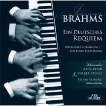 Klavierduo Stenzl - Brahms: Ein Deutsches Requiem i gruppen CD / Toppselgere hos Bengans Skivbutik AB (3043319)