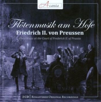Friedrich Ii Von Preußen - Flötenmusik Am Hofe i gruppen CD / Toppselgere hos Bengans Skivbutik AB (3043325)