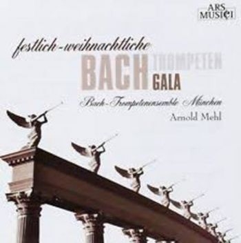Bach-Trompetenensemble München/Mehl - Festliche-Weihnachliche Bach Trompe i gruppen CD / Annet hos Bengans Skivbutik AB (3043383)