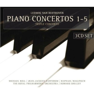 Roll Michael - Beethoven: Piano Concertos 1-5 i gruppen CD hos Bengans Skivbutik AB (3043397)