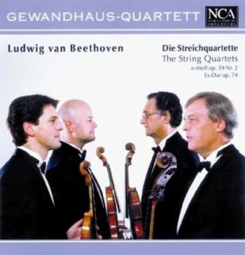 Gewandhaus-Quartett - Beethoven:Streichq.E Moll Op59 i gruppen CD / Toppselgere hos Bengans Skivbutik AB (3043416)