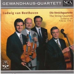 Gewandhaus-Quartett - Beethoven: Streichquartette i gruppen CD hos Bengans Skivbutik AB (3043417)