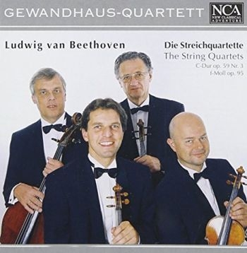 Gewandhaus-Quartett - Beethoven: Streichquart. C-Dur i gruppen CD / Toppselgere hos Bengans Skivbutik AB (3043418)