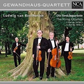 Gewandhaus-Quartett - Beethoven: Streichquart. Op.18 i gruppen CD / Toppselgere hos Bengans Skivbutik AB (3043422)