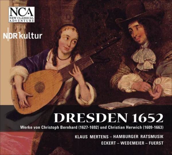 Mertens Klaus/Ensemble Hamburger Ra - Herwich: Dresden 1652 i gruppen CD / Pop hos Bengans Skivbutik AB (3043434)