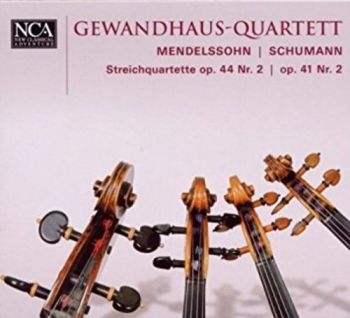 Gewandhaus-Quartett - Mendessohn: Streichquartette i gruppen CD / Toppselgere hos Bengans Skivbutik AB (3043444)