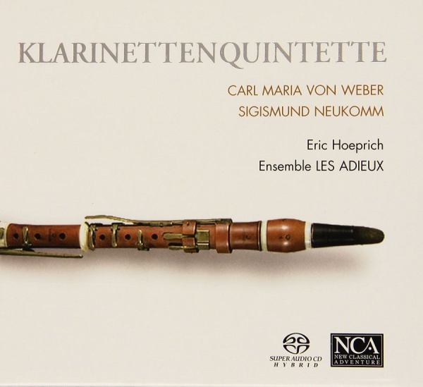 Ensemble Les Adieux/Hoeprich Eric - Weber/Neukomm:Klarinettenquint i gruppen CD / Pop hos Bengans Skivbutik AB (3043450)