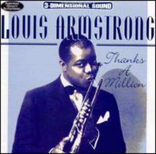 Armstrong Louis - Thanks A Million i gruppen CD / Jazz/Blues hos Bengans Skivbutik AB (3043657)