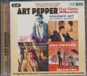 Art Pepper - Four Classic Albums i gruppen CD hos Bengans Skivbutik AB (3043867)