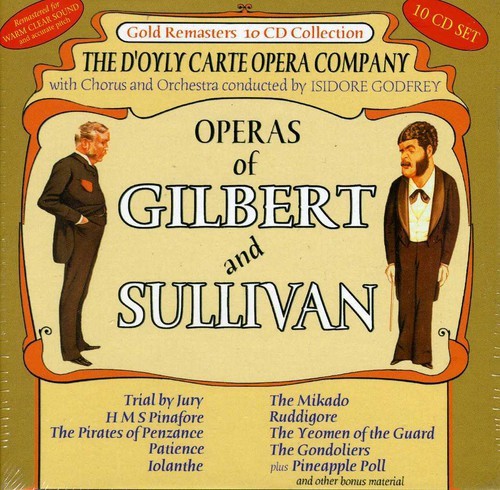 D'oyly Carte Opera Company - Operas Of Gilbert And Sullivan i gruppen CD / Pop hos Bengans Skivbutik AB (3043902)