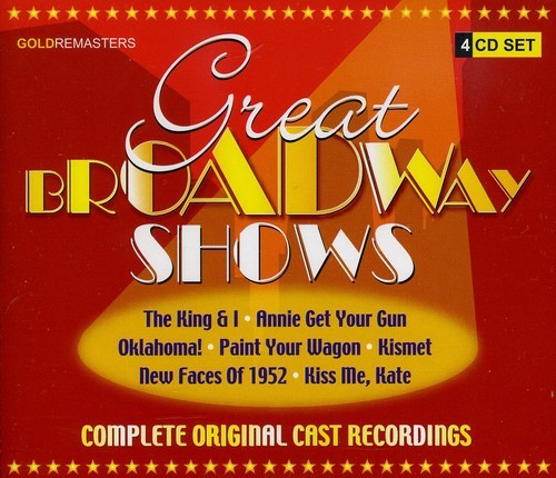 Great Broadway Shows - Original Cast Recordings i gruppen CD / Pop hos Bengans Skivbutik AB (3043903)