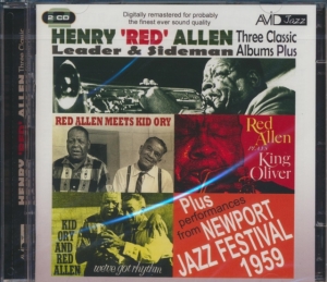 Allen Henry 'Red' - Allen - Three Classic Albums P i gruppen CD hos Bengans Skivbutik AB (3043954)