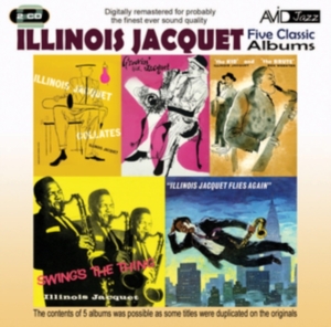 Jacquet Illinois - Five Classic Albums i gruppen CD hos Bengans Skivbutik AB (3043958)