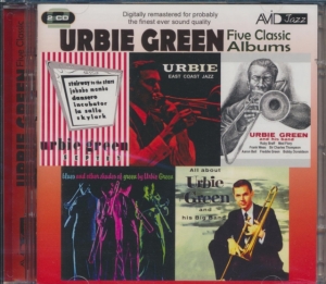 Urbie Green - Five Classic Albums i gruppen CD hos Bengans Skivbutik AB (3044055)