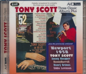 Tony Scott - Three Classic Albums Plus i gruppen CD hos Bengans Skivbutik AB (3044078)
