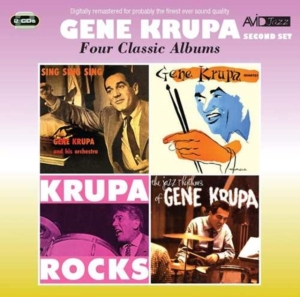 Krupa Gene - Four Classic Albums i gruppen CD hos Bengans Skivbutik AB (3044112)