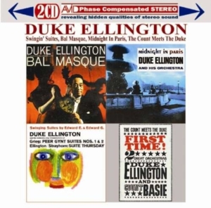 Ellington Duke/Hodges Johnny/Hawkin - Four Classic Albums i gruppen CD hos Bengans Skivbutik AB (3044135)