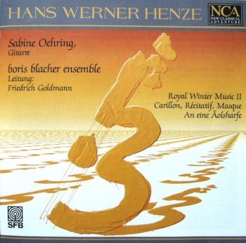 Oehring/Boris Blacher Ensemble/Gold - Henze: Royal Winter Music 2 i gruppen CD / Toppselgere hos Bengans Skivbutik AB (3044178)