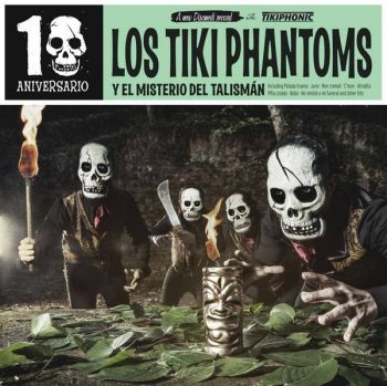 Los Tiki Phantoms - Y El Misterio Del Talisman i gruppen VINYL / Toppselgere hos Bengans Skivbutik AB (3044183)