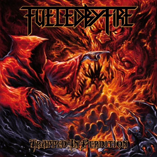 Fueled By Fire - Trapped In Perdition i gruppen CD / Metal/ Heavy metal hos Bengans Skivbutik AB (3050331)