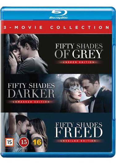 Movie - Fifty Shades 1-3 Box Bd S-T i gruppen -Start Movie September hos Bengans Skivbutik AB (3098131)