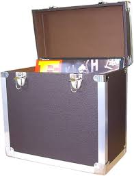 Record Storage Case - Black i gruppen VINYL hos Bengans Skivbutik AB (3115348)