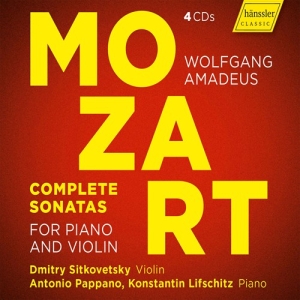 Mozart W A - Complete Violin Sonatas (4 Cd) i gruppen CD hos Bengans Skivbutik AB (3117683)