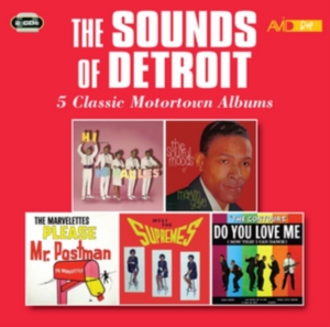 Blandade Artister - Sounds Of Detroit i gruppen CD hos Bengans Skivbutik AB (3125088)