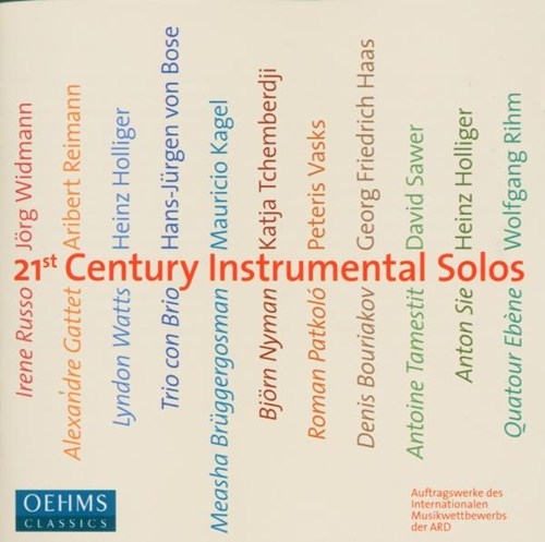 Widmann/Holliger/Bose - 21 Century Solos i gruppen CD hos Bengans Skivbutik AB (3187168)