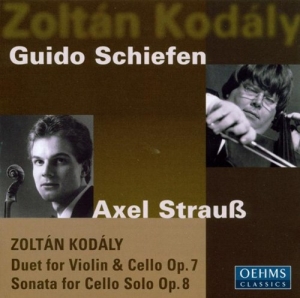 Kodály Zoltán - Duo & Sonata For Cello Solo i gruppen CD hos Bengans Skivbutik AB (3187220)