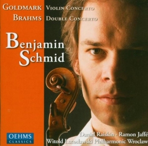 Goldmark /Brahms - Violin Concertos i gruppen CD hos Bengans Skivbutik AB (3187303)