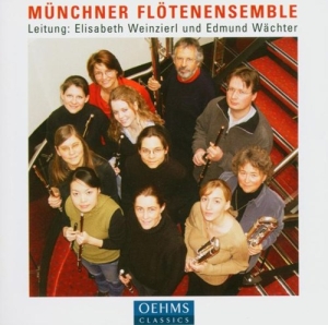 Mozart/Bach/Mendelssohn -  Münchner Flötenensemble i gruppen CD hos Bengans Skivbutik AB (3187318)