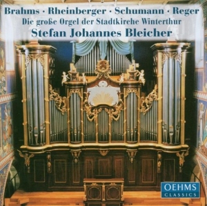 Brahms/Schumann - Stefan Johannes Bleicher Orgel i gruppen CD / Klassisk hos Bengans Skivbutik AB (3187330)