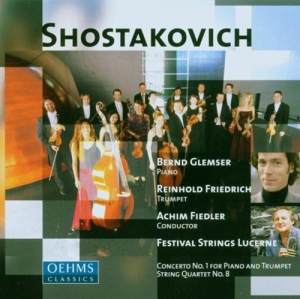 Shostakovich Dimitri - Works For Piano And String Orchestr i gruppen CD / Klassisk hos Bengans Skivbutik AB (3187344)