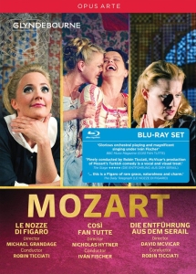 Mozart W A - Cosi Fan Tutte Die Entfuhrung Aus i gruppen Externt_Lager / Naxoslager hos Bengans Skivbutik AB (3187509)