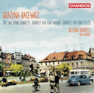 Bacewicz Grazyna - Two Piano Quintets & Quartets i gruppen CD hos Bengans Skivbutik AB (3208404)