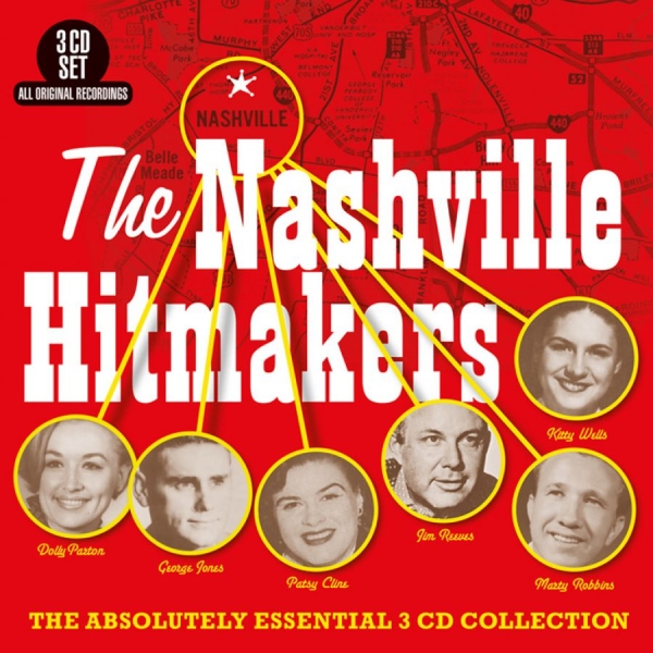 Various Artists - Nashville Hitmakers i gruppen CD / Toppselgere hos Bengans Skivbutik AB (3212069)
