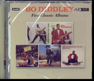 Diddley Bo - Five Classic Albums i gruppen CD hos Bengans Skivbutik AB (3212096)