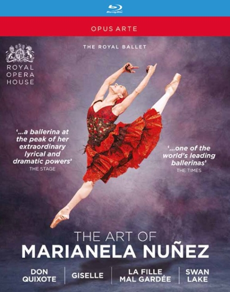 Various - The Art Of Marianela Nunez (4 Blu-R i gruppen Musikk / Musikkk Blu-Ray / Klassisk hos Bengans Skivbutik AB (3224239)