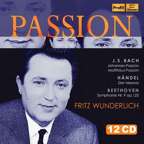 Various - Fritz Wunderlich: Passion (12 Cd) i gruppen CD hos Bengans Skivbutik AB (3224258)