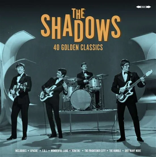 Shadows - 40 Golden Classics i gruppen VINYL / Pop-Rock hos Bengans Skivbutik AB (3227456)